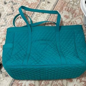Teal Vera Bradley tote